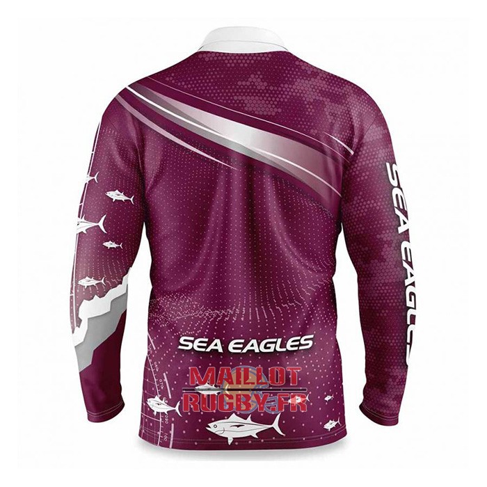 Maillot NRL Manly Warringah Sea Eagles Rugby 2022 Fish Finder